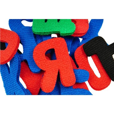 Набор дидактический «Буквы», с игровым полем, 67 деталей