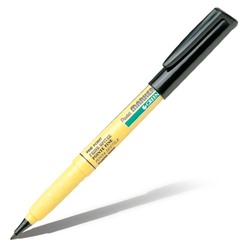 Маркер для ткани Pentel Green Label 2.0, перманентный, чёрный