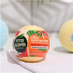 Шипучая бомбочка для ванны Тонизирующая серии FITO BOMB 110г