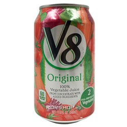 Овощной сок V8 100%, США, 340 мл Акция