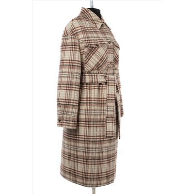 01-10518 Пальто женское демисезонное (пояс)