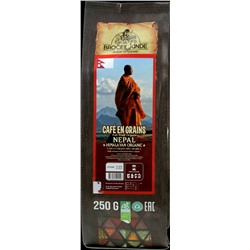 CAFE DE BROCELIANDE. Nepal (зерновой) 250 гр. мягкая упаковка