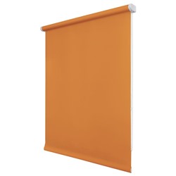 Рулонная штора «Плайн», 40х175 см, цвет оранжевый
