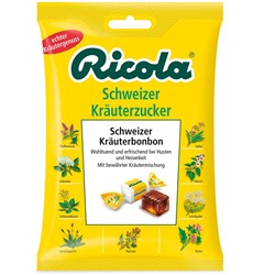 Ricola (Рикола) Schweizer Krauterzucker mit Zucker 75 г
