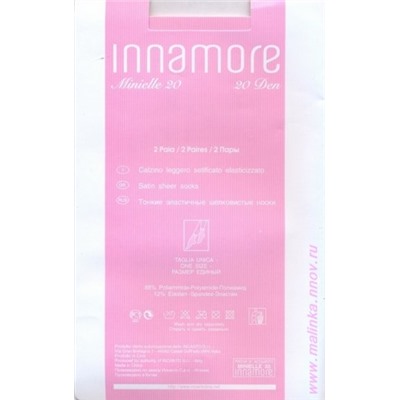 Носки женские полиамид, Innamore, Minielle 20 оптом