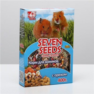 Корм SEVEN SEEDS SPECIAL для хомяков, с орехом, 400 г