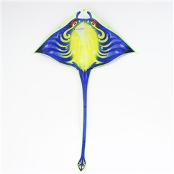 Воздушный змей «Скат», с леской, цвета МИКС