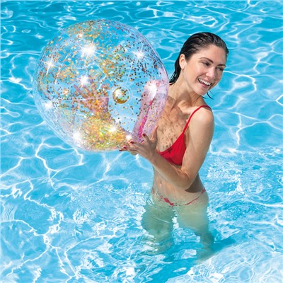 Мяч пляжный «Блеск», d=51 см, от 3 лет, цвета МИКС, 58070NP INTEX
