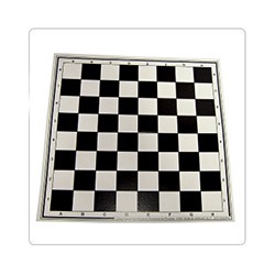 Шахматная доска картонная со сгибом +лак. (02-04)