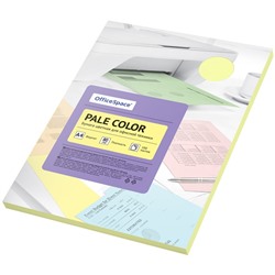 Бумага "OfficeSpace. Pale Color" А4, 80г/м, 100л., желтая (PC_38232)