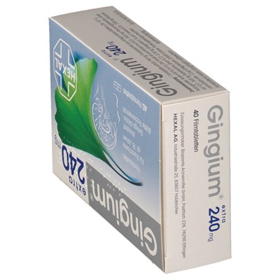 Gingium (Гингиум) extra 240 mg 40 шт