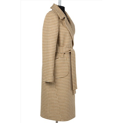 01-11224 Пальто женское демисезонное (пояс)