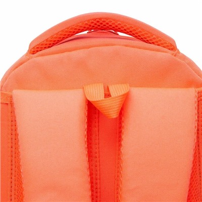 Рюкзак GRIZZLY "Зайчик" (RG-360-3) 40*27*20см, цвет оранжевый, анатомическая спинка