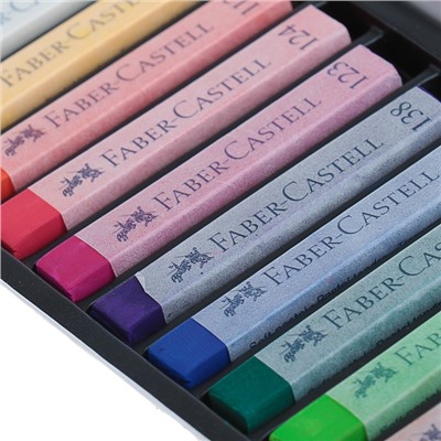 Пастель сухая художественная Soft Faber-Castell GOFA 12 цветов 128312