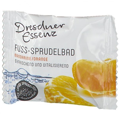 Dresdner Essenz (Дрезднер эссенц) Fuss-Sprudelbad Mandarine/Orange 30 г