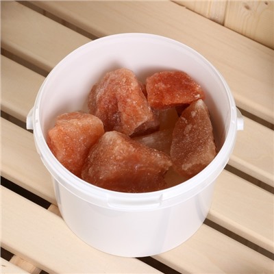 Соль гималайская розовая "Добропаровъ" с маслом пихты, колотая, 50-120мм, 2 кг