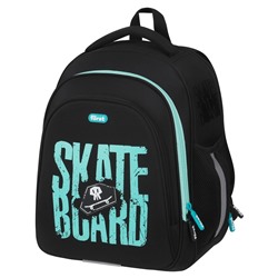 Рюкзак Först F-Base "Skateboard" (FT-RY-022405) 36*29*17см, 3 отделения, 2 кармана, анатомическая спинка