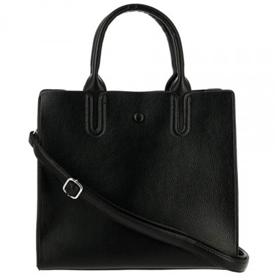 Женская кожаная сумка 5569-1 BLACK