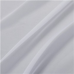 Штора вуаль на шторной ленте 280х250 см, белый, капрон, 100% пэ