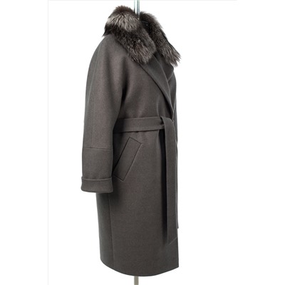 02-3054 Пальто женское утепленное (пояс)