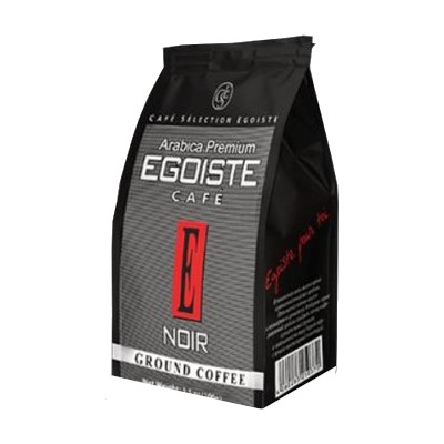 EGOISTE. Noir (молотый) 100 гр. мягкая упаковка