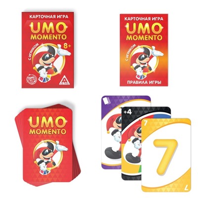 Карточная игра «UMOmomento», 70 карт