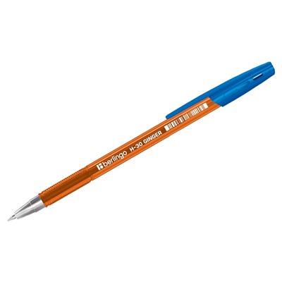 Ручка шар. Berlingo "H-30 Ginger" (CBp_07238) на масляной основе, синяя, 0.7мм