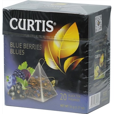 CURTIS. Blue Berries Blues (пирамидки) карт.пачка, 20 пирамидки