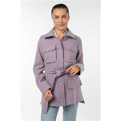 01-10653 Пальто женское демисезонное (пояс)