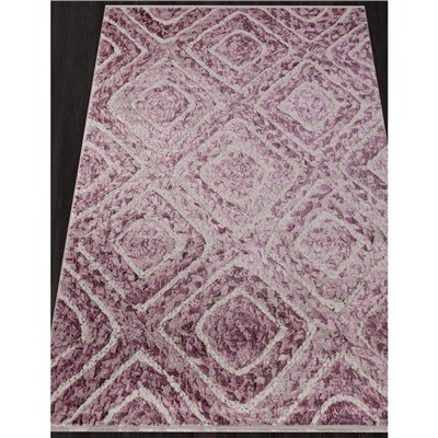 Ковёр прямоугольный Morocco d856, размер 80x140 см, цвет pink