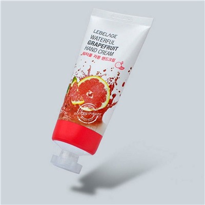 Lebelage Крем для рук с экстрактом грейпфрута / Waterful Grapefruit Hand Cream, 100 мл