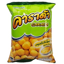 Хрустящие рисовые шарики со вкусом кукурузы со сливками Carada, Таиланд, 60 г. Акция