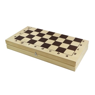 Шахматы деревянные гроссмейстерские (02793) доска и фигуры из дерева, с подклейкой фетром