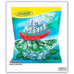 Карамель леденцовая с начинкой со вкусом мяты "Ice Mint" Woogie 250 гр