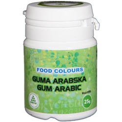 Гуммиарабик Gum Arabic Food Colours, 25 гр.