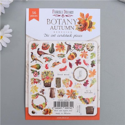 Набор высечек "Botany autumn redesign" 56 шт