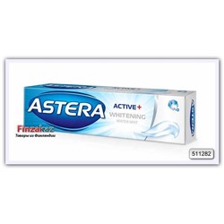 Зубная паста отбеливающая Astera Active+ Whitening Winter Mint 100 мл