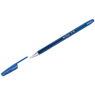 Ручка шар. Berlingo "H-30" (KS2915) синяя, 0.7мм