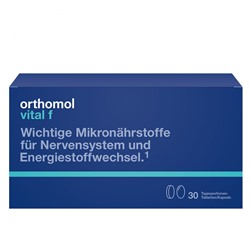 Orthomol Vital f Tabletten/Kapseln Ортомол При хронической усталости и эмоциональном выгорании у женщин, таблетки/капсулы, 30 шт.