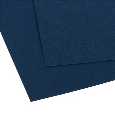 Картон цветной Sadipal Sirio, 210 х 297 мм,1 лист, 170 г/м2, синий, "Тёмное море", цена за 1 лист
