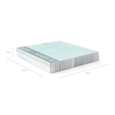 Тетрадь 48л. ErichKrause "CoverProBook Pastel. Мятная" клетка (55233) пластиковая обложка