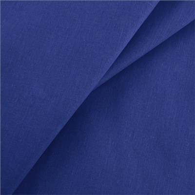 Бязь гладкокрашеная 120гр/м2 150 см цвет синий 270