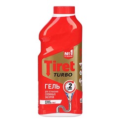 Гель для устранения сложных засоров Tiret Turbo, 500 мл