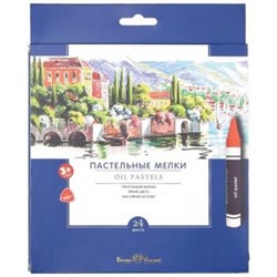 Пастель масляная 24цв "MULTICOLOR" трехгранная 31-0007 Bruno Visconti {Китай}