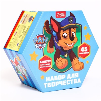 Набор для творчества PAW PATROL 45 предметов