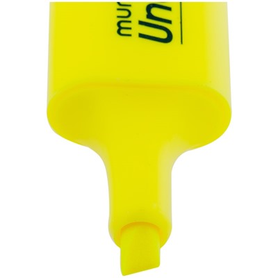 Текстмаркер MunHwa "UnderLine" 1-5мм желтый (ULF-08)