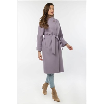01-10552 Пальто женское демисезонное (пояс)