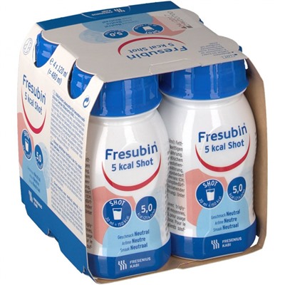 Fresubin(Фресубин) 5 kcal SHOT Neutral 4X120 мл