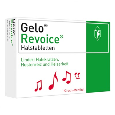 GeloRevoice (Гелоривоис) Halstabletten Kirsch-Menthol 60 шт