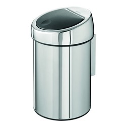 Ведро для мусора Brabantia Touch Bin, 3 л, цвет полированная сталь